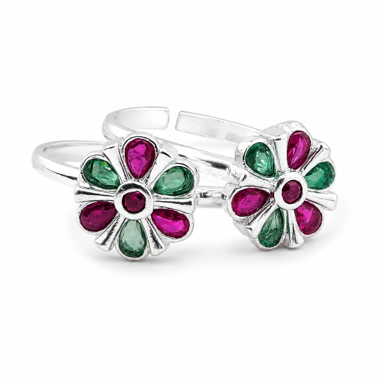 925 Sterling Silver Toe Ring | Adjustable Bichiya Toe Ring for Women | Traditional Silver Toe Ring view 4