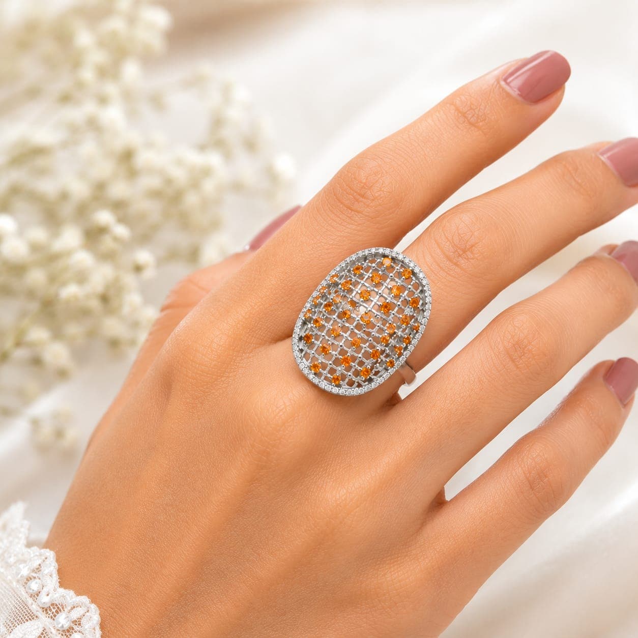 ORISIL JEWELS 925 Stearling Silver Multiple Rings Designs | Gifts for Girlfriend, Gifts for Women and Girls | With 925 Stamp and BIS Hallmarked  view 3