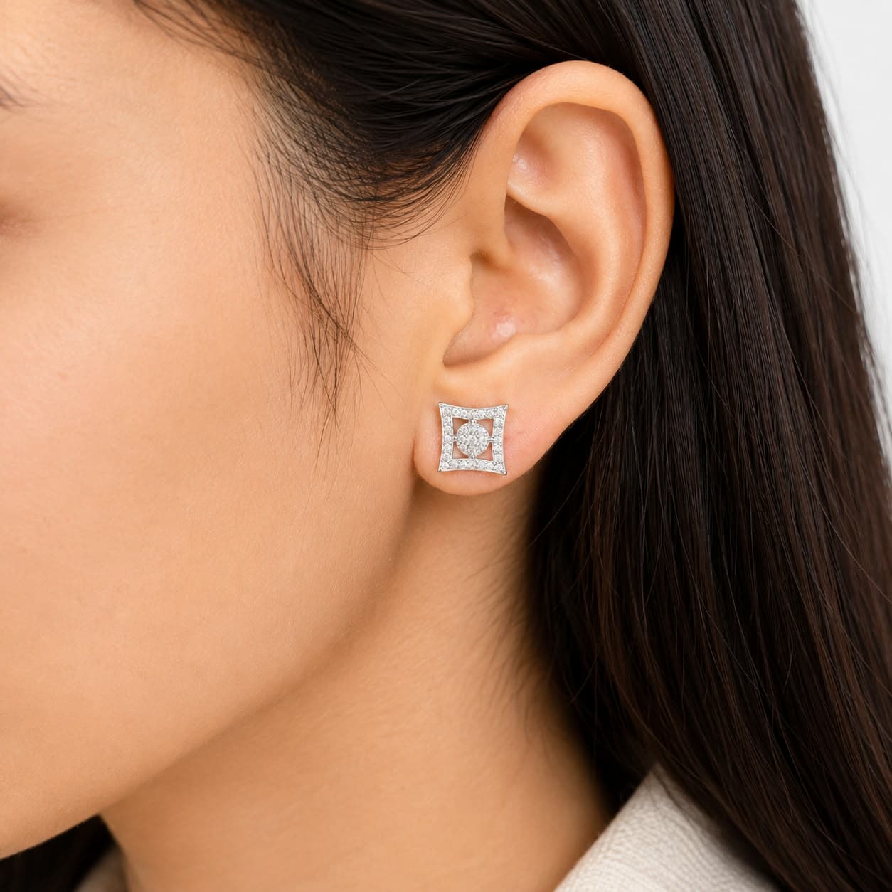 925 Sterling Silver Multiple Stud Earrings Designs for Women & Girls | BIS Hallmarked | 925 Stamped | Elegant Everyday & Gifting Jewellery 