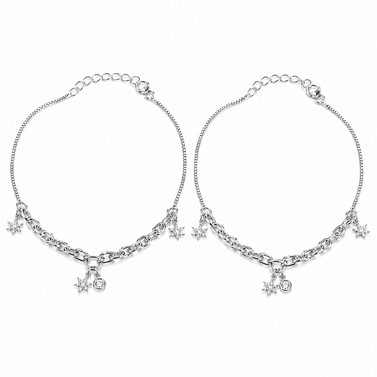 925 Sterling Silver Anklet for Women & Girls | Adjustable Silver Payal | BIS Hallmarked | Elegant Traditional & Daily Wear Jewellery view 4