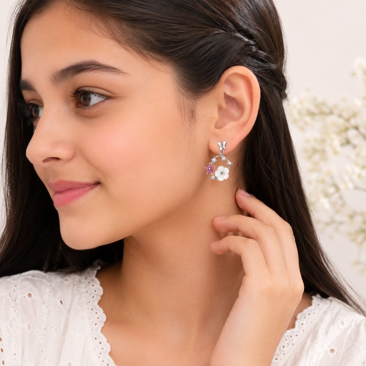 92.5 Silver Earrings for Women | Trendy Daily Wear Earrings | Multiple Design Collection (Design 2)