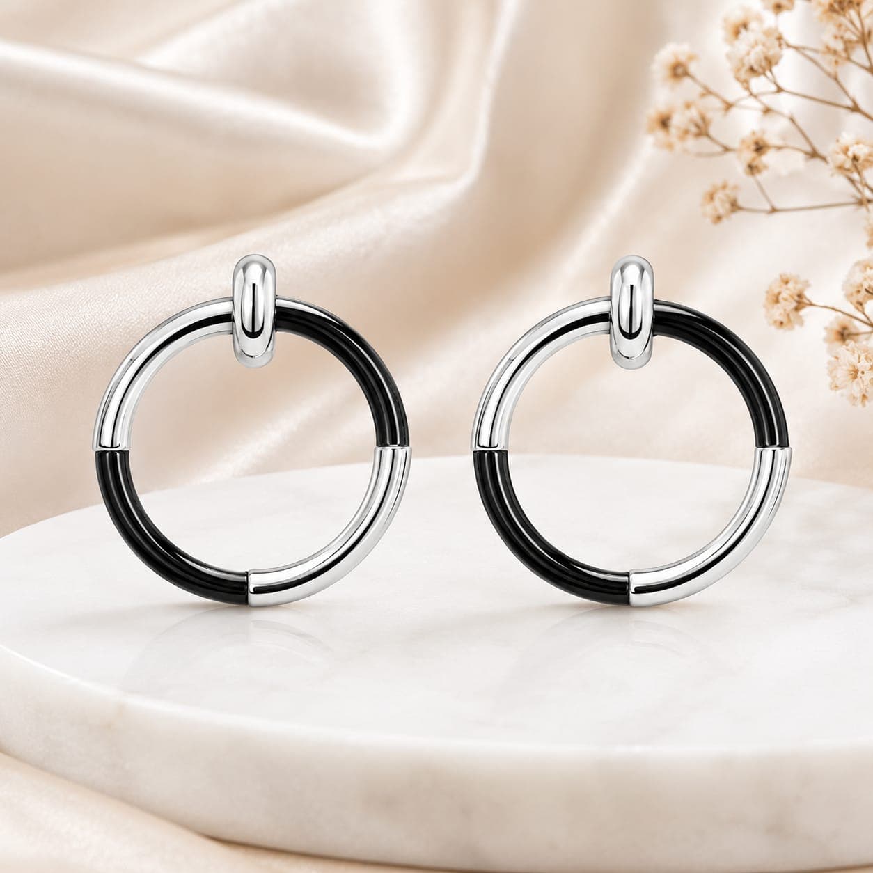 92.5 Silver Earrings for Women | Trendy Daily Wear Earrings | Multiple Design Collection (Design 4)