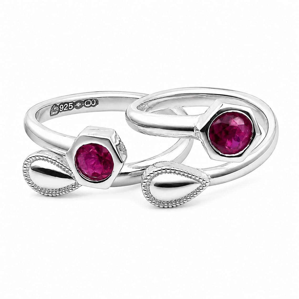 925 Sterling Silver Adjustable Toe Rings for Women | BIS Hallmarked | Adjustable Size (Design 7)
