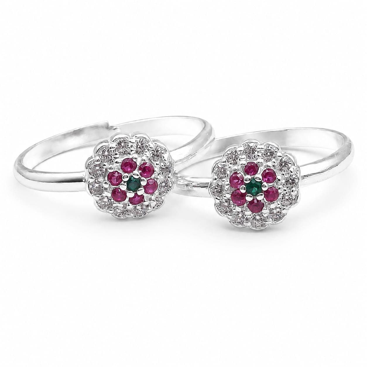925 Sterling Silver Toe Ring | Adjustable Bichiya for Women | Traditional Silver Toe Ring