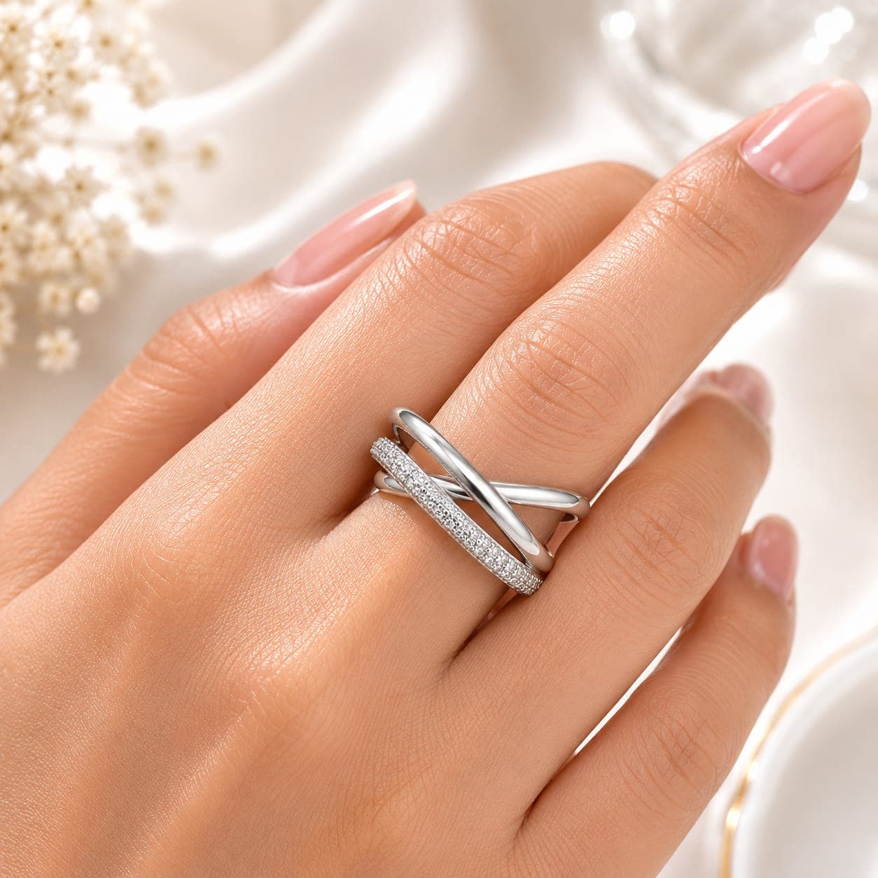 ORISIL JEWELS 925 Stearling Silver Multiple Rings Designs | Gifts for Girlfriend, Gifts for Wome and Girls | With 925 Stamp and BIS Hallmarked