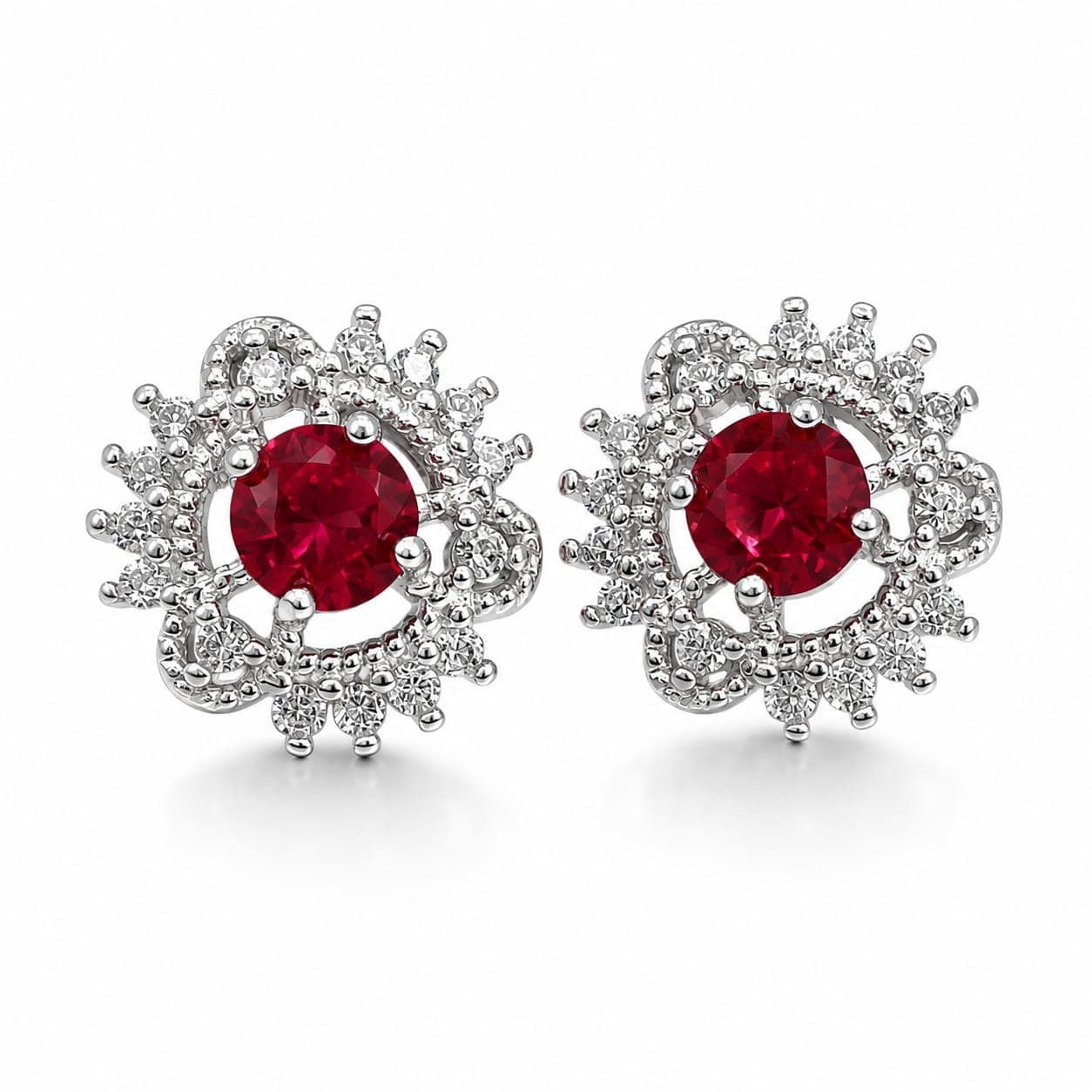925 Sterling Silver Multiple Stud Earrings Designs for Women & Girls | BIS Hallmarked | 925 Stamped | Elegant Everyday & Gifting Jewellery