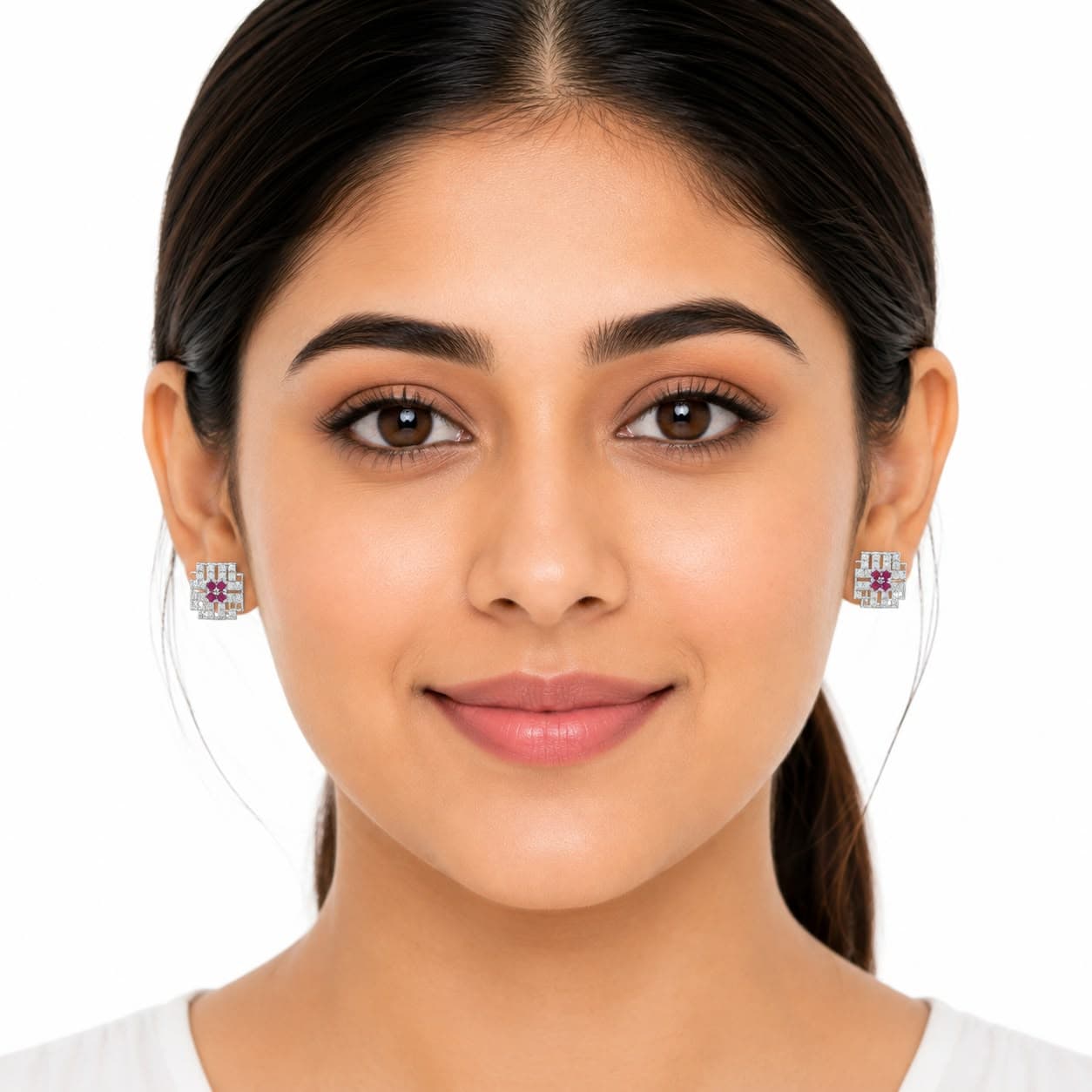 925 Sterling Silver Multiple Stud Earrings Designs for Women & Girls | BIS Hallmarked | 925 Stamped | Elegant Everyday & Gifting Jewellery