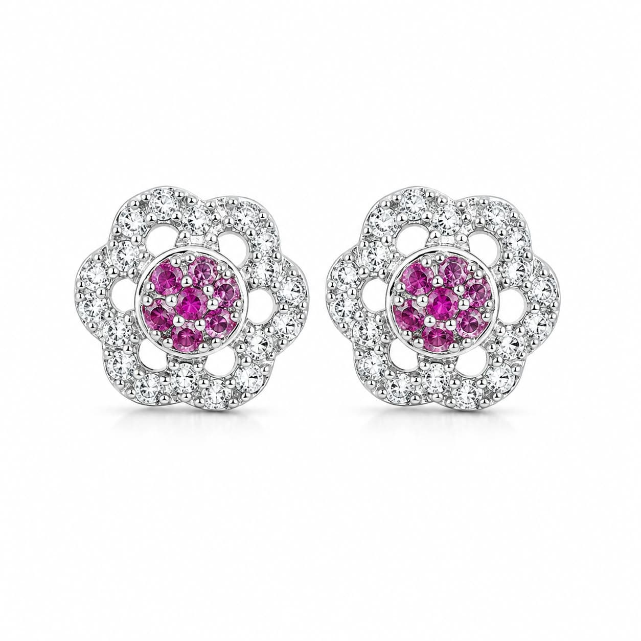 925 Sterling Silver Multiple Stud Earrings Designs for Women & Girls | BIS Hallmarked | 925 Stamped | Elegant Everyday & Gifting Jewellery (Copy)